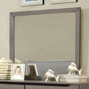 Lennart Gray Rectangular Mirror