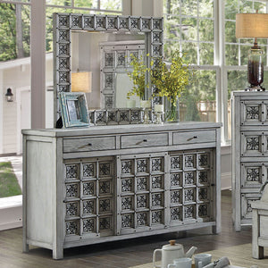 Pantaleon Antique Light Gray Dresser