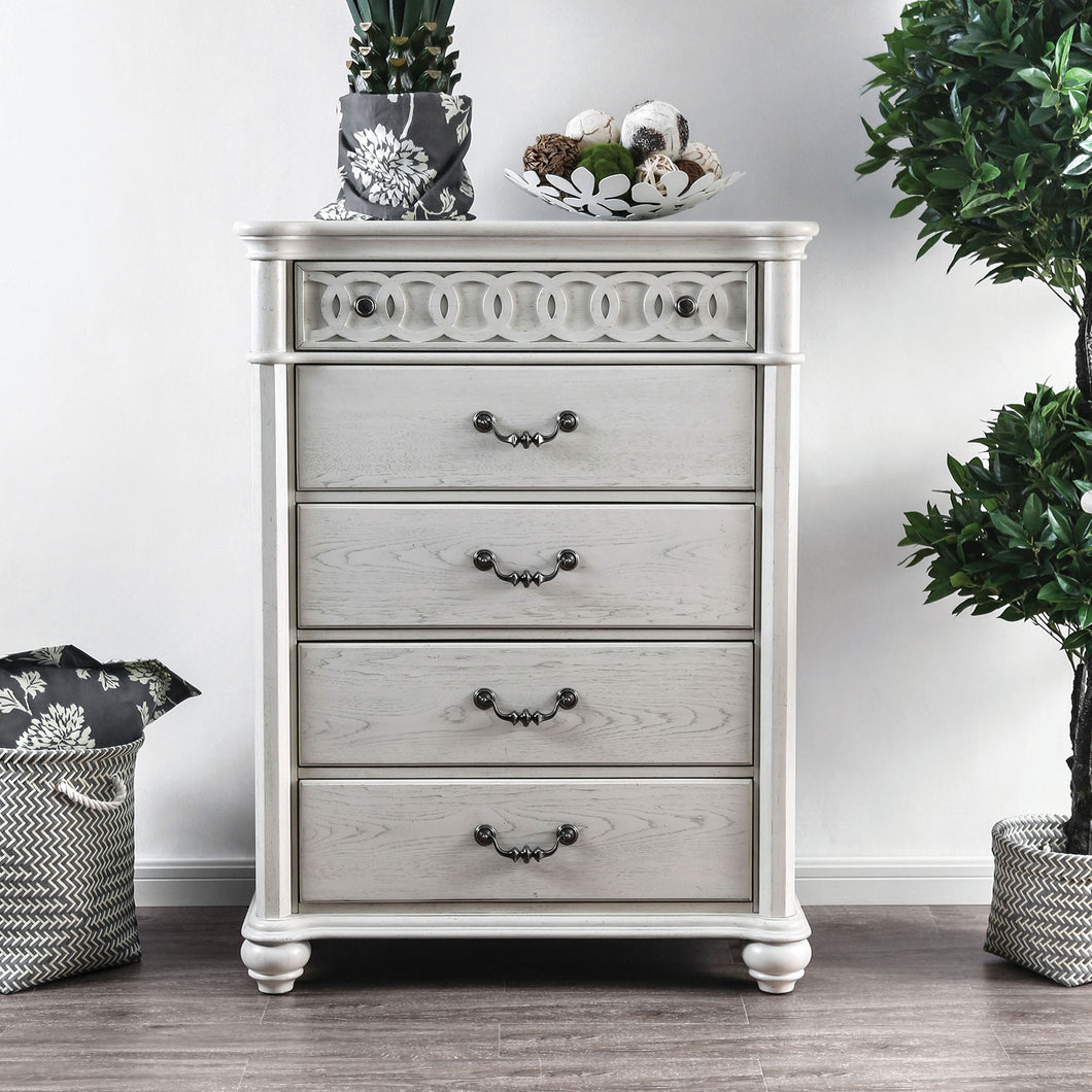 Fantasia Antique White Chest