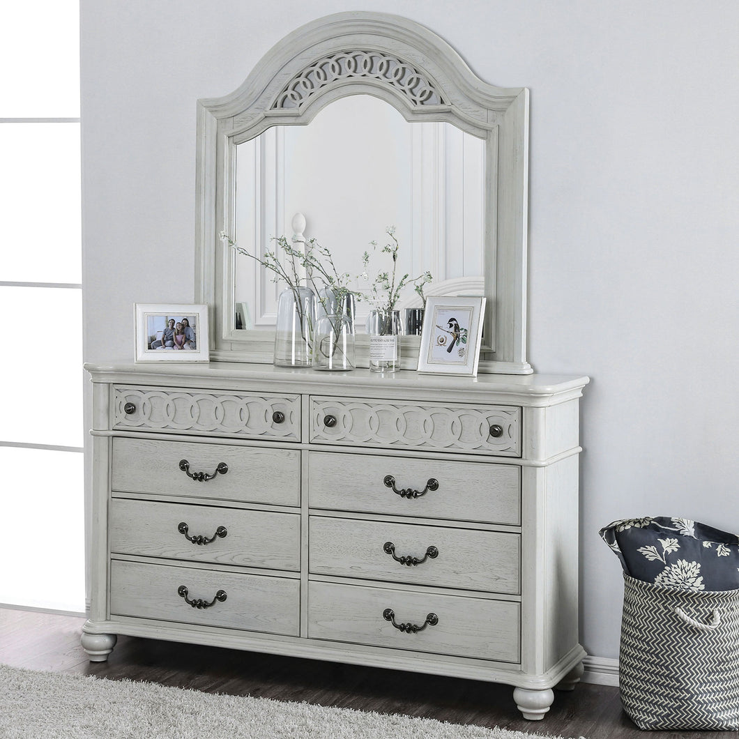 Fantasia Antique White Dresser