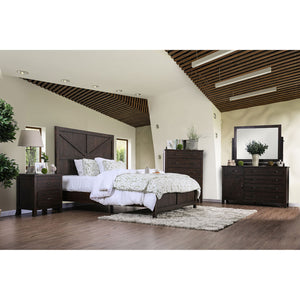 Brenna Espresso 4 Pc. Queen Bedroom Set