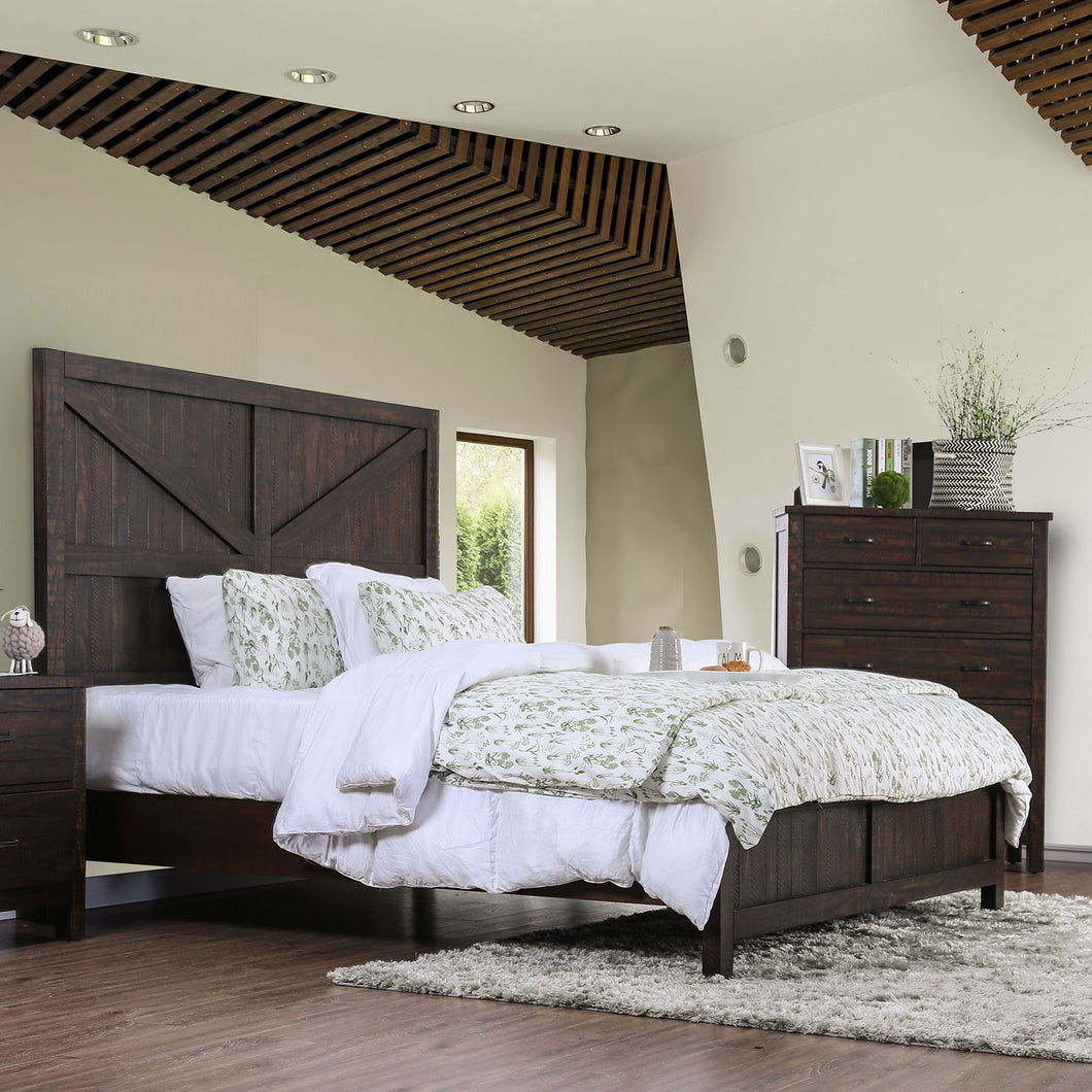 Brenna Espresso Cal.King Bed