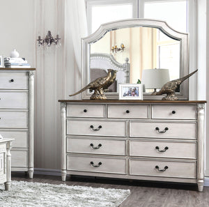 Hesperia Antique White Dresser