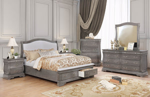 Merida Gray 4 Pc. Queen Bedroom Set