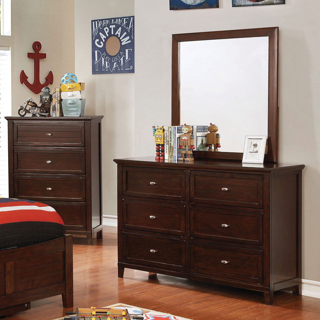 Brogan Brown Cherry Dresser