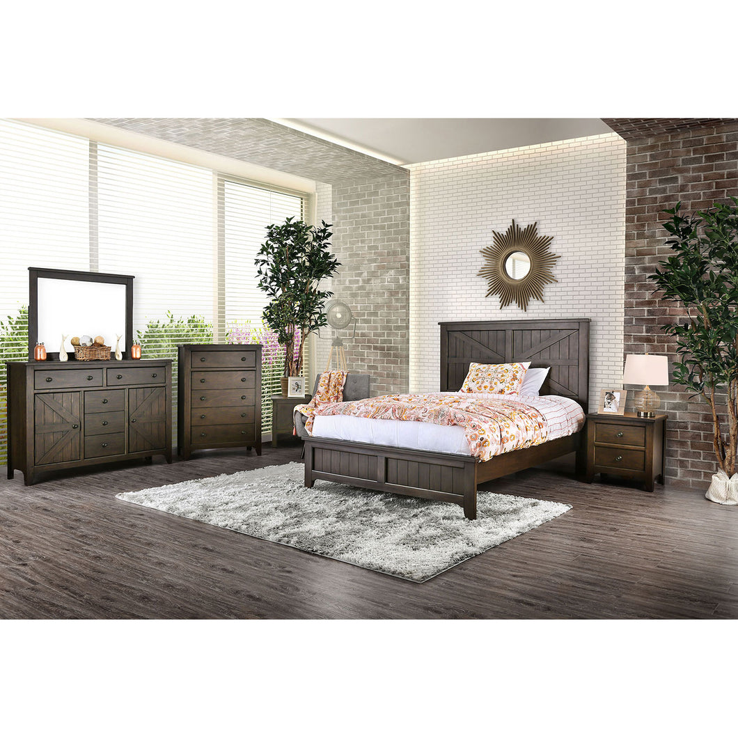 Westhope Dark Walnut 5 Pc. Queen Bedroom Set w/ Chest