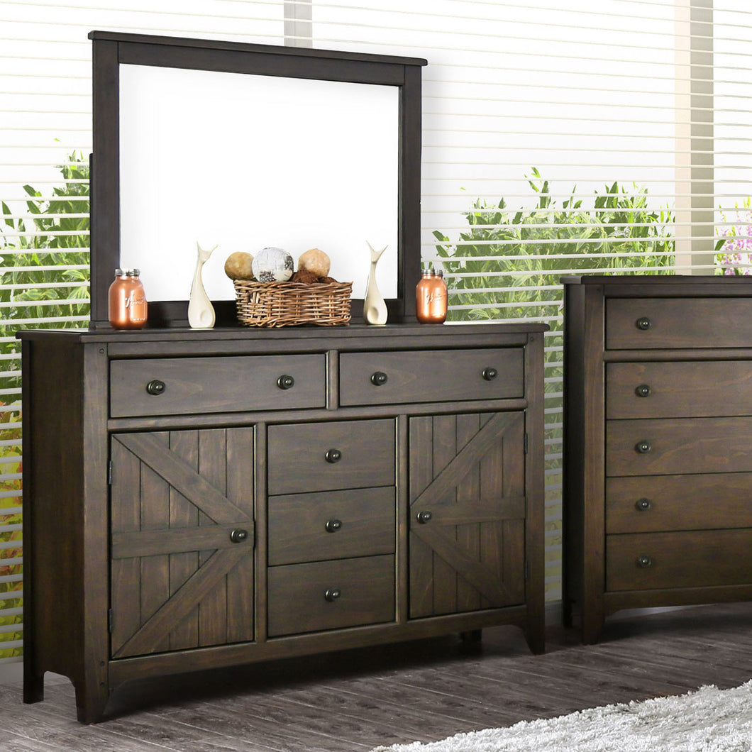 Westhope Dark Walnut Dresser