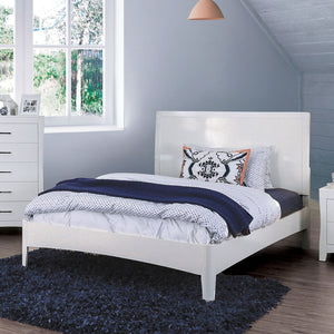 Deanne White Queen Bed