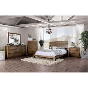 Tolna Walnut 4 Pc. Queen Bedroom Set