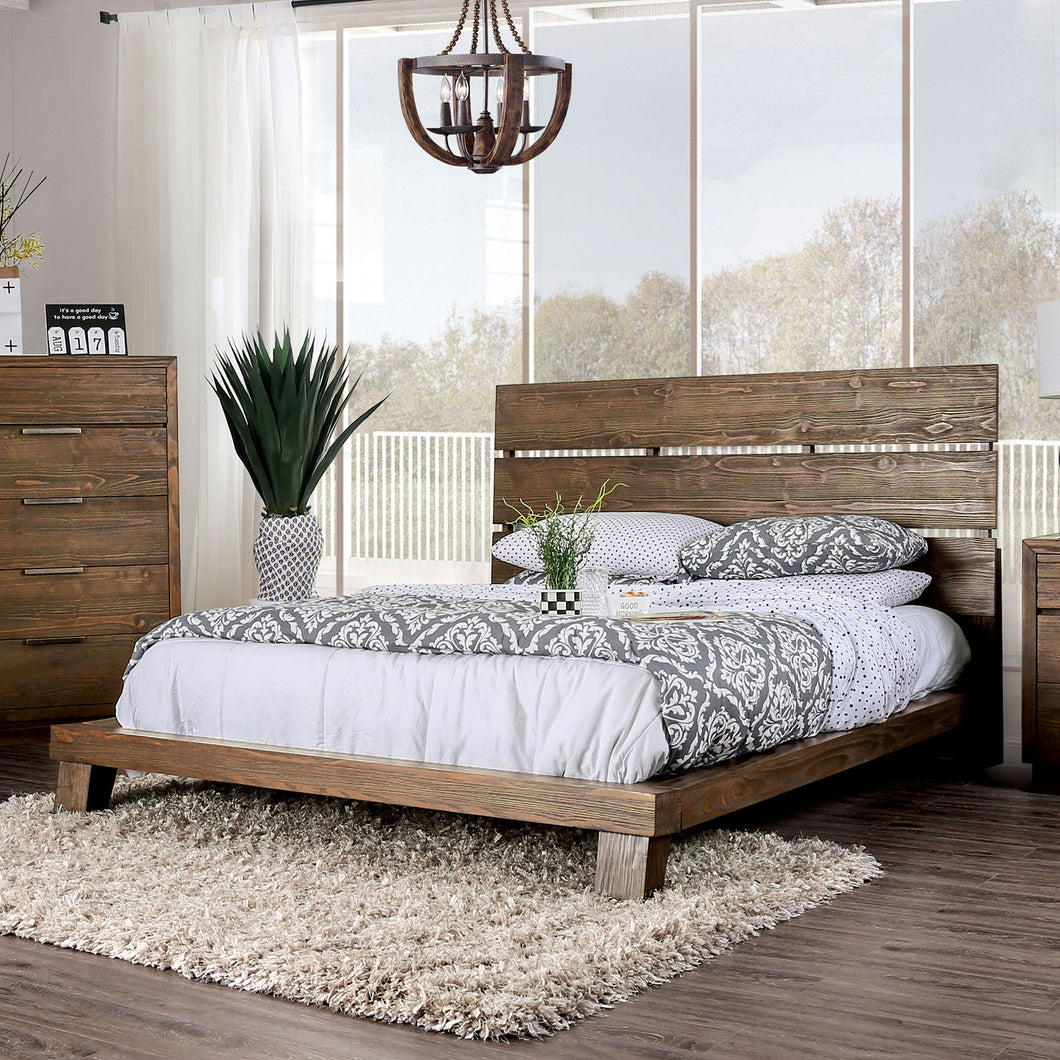 Tolna Walnut Cal.King Bed