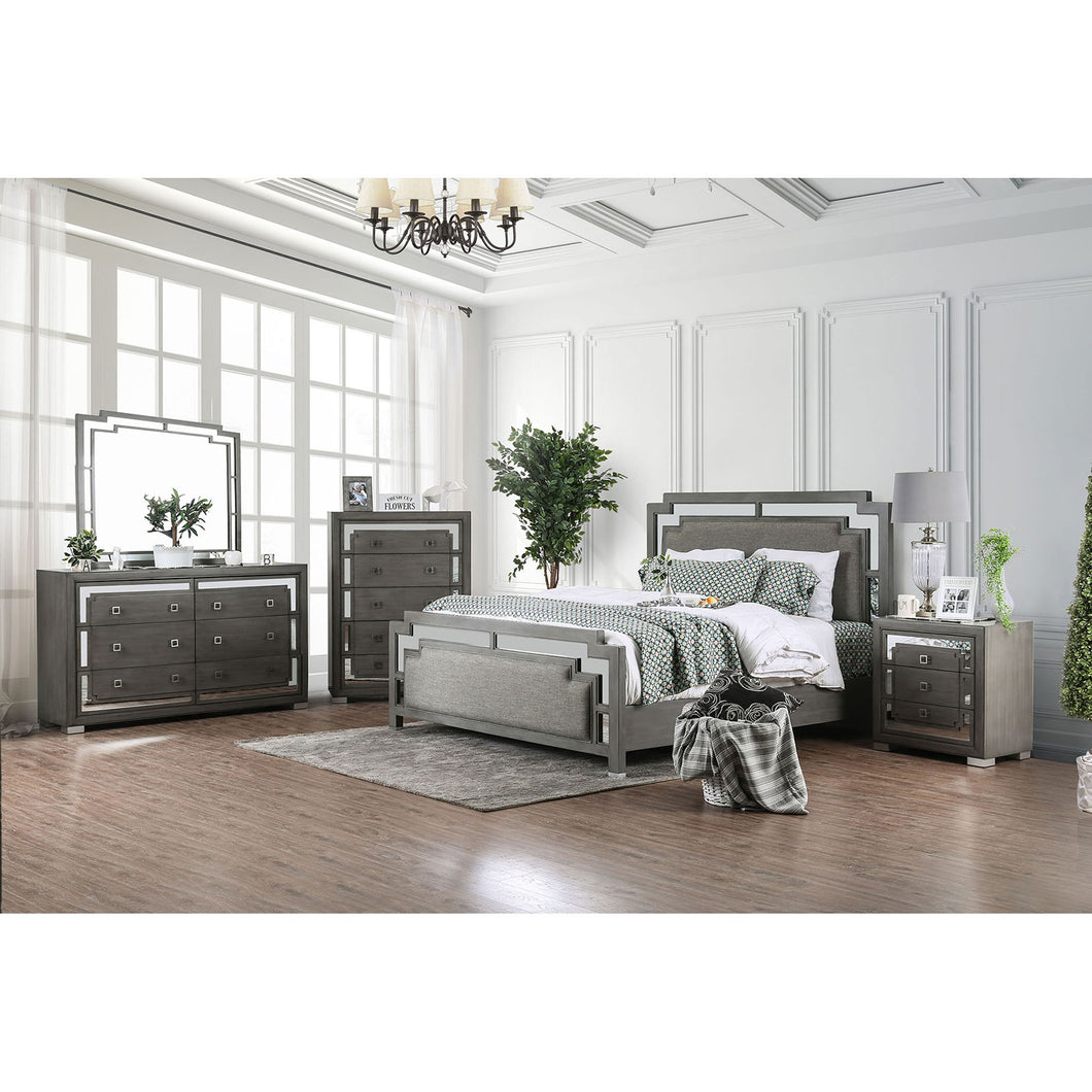 Jeanine Gray 5 Pc. Queen Bedroom Set w/ Chest