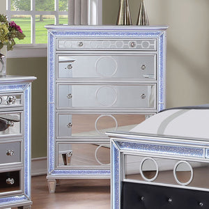 MAIREAD Chest w/ LED, Silver image