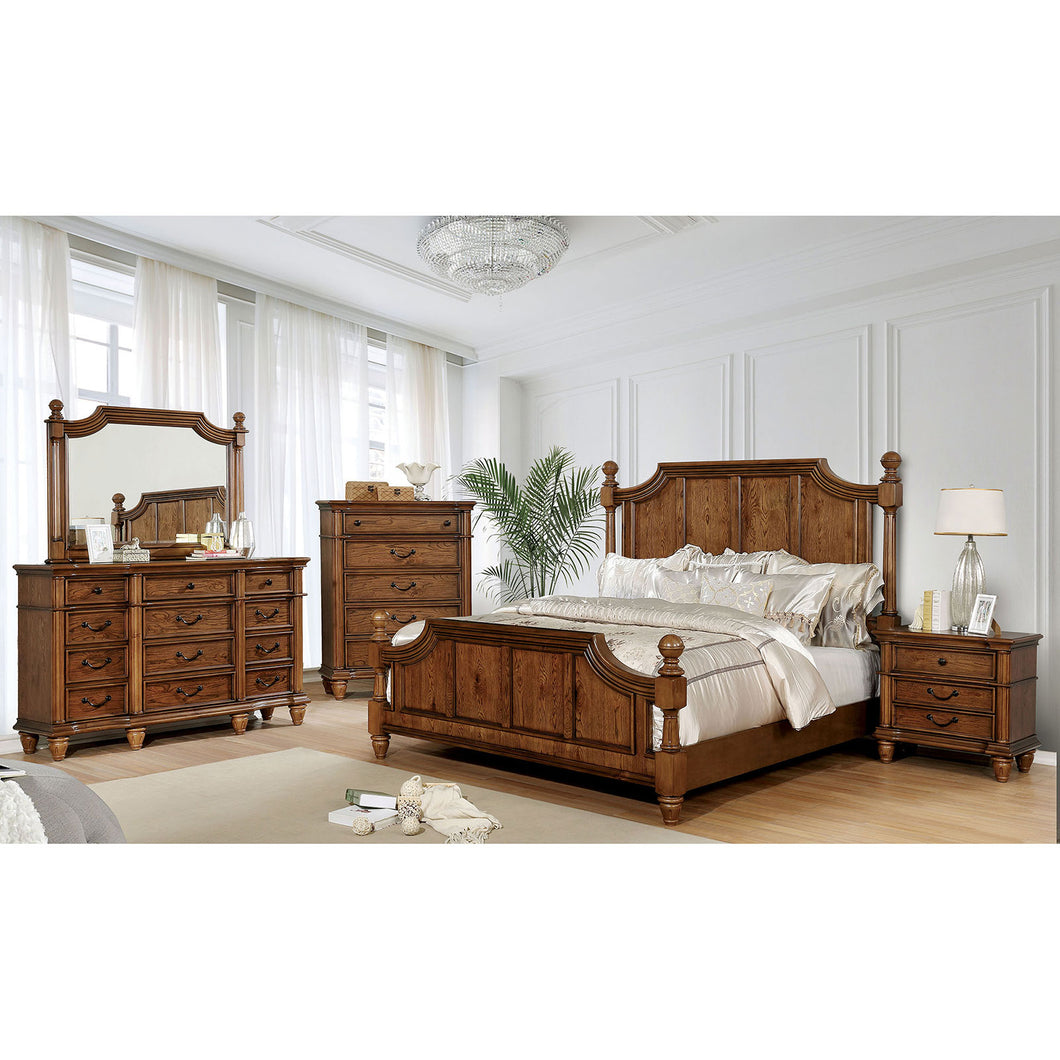 Mantador Light Oak 4 Pc. Queen Bedroom Set