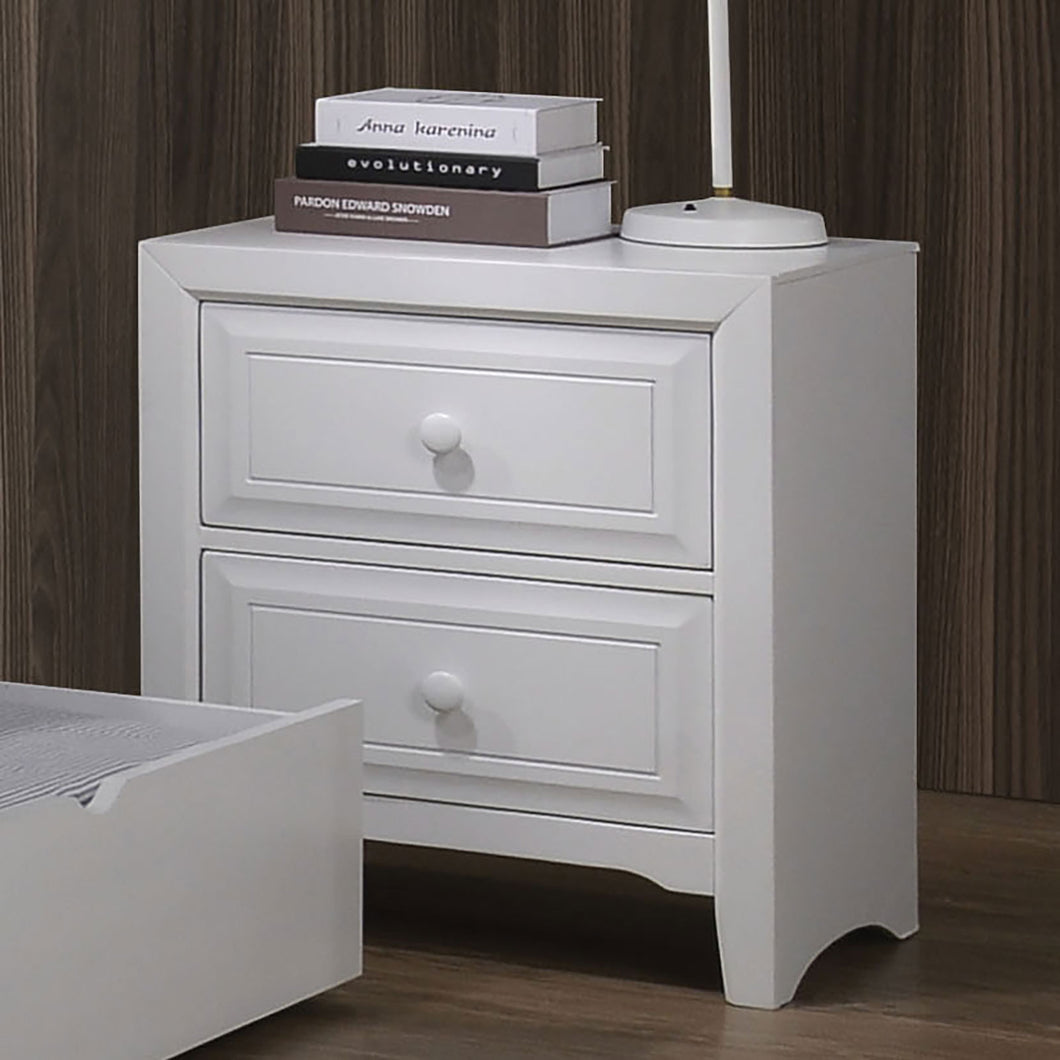 Kirsten White Night Stand