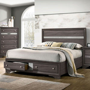 Chrissy Gray E.King Bed