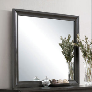 Clotilde Antique Gray Mirror