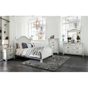 Daria Antique White 4 Pc. Queen Bedroom Set