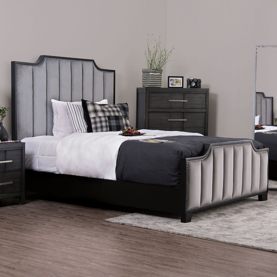 Espin Gray E.King Bed