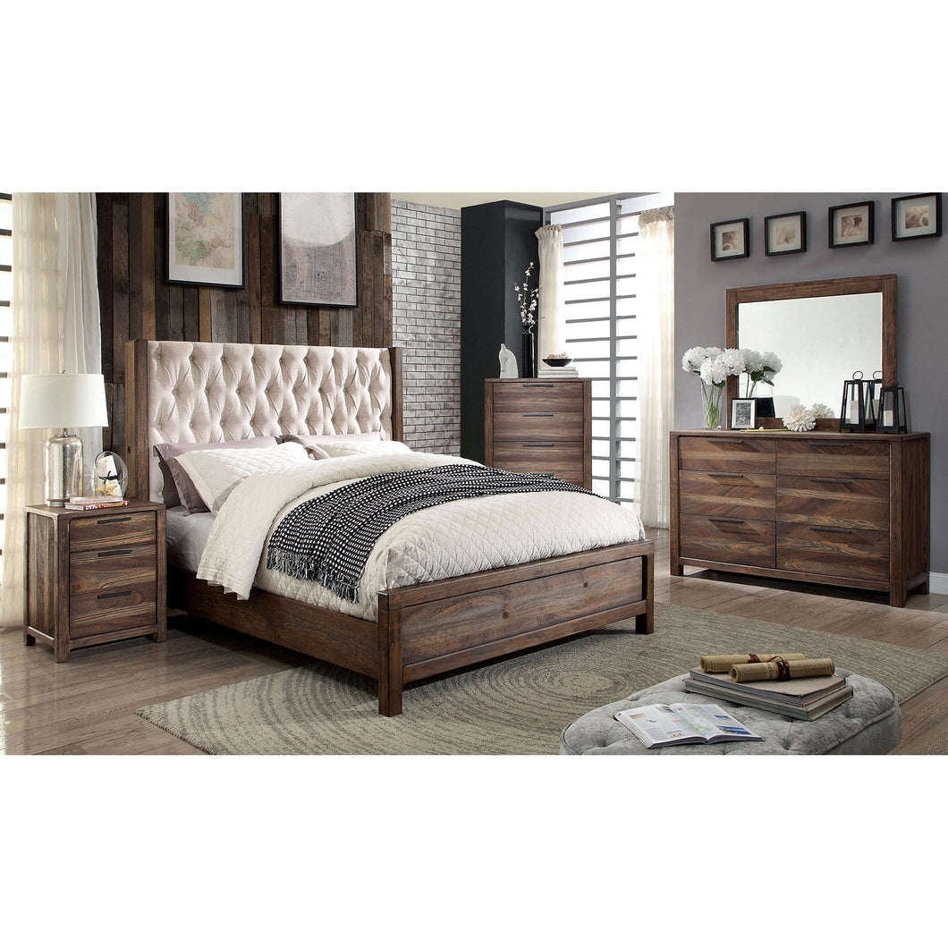 Hutchinson Rustic Natural Tone/Beige E.King Bed image