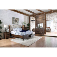 Load image into Gallery viewer, Hutchinson Rustic Natural Tone/Beige 5 Pc. Queen Bedroom Set w/ 2NS image
