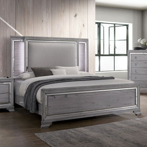 Alanis Light Gray E.King Bed