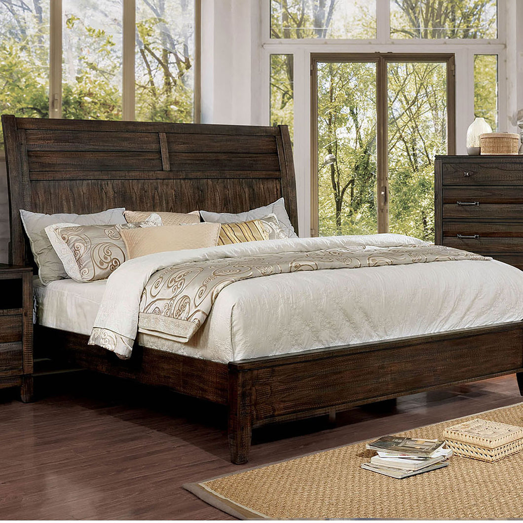 Agapetos Walnut E.King Bed