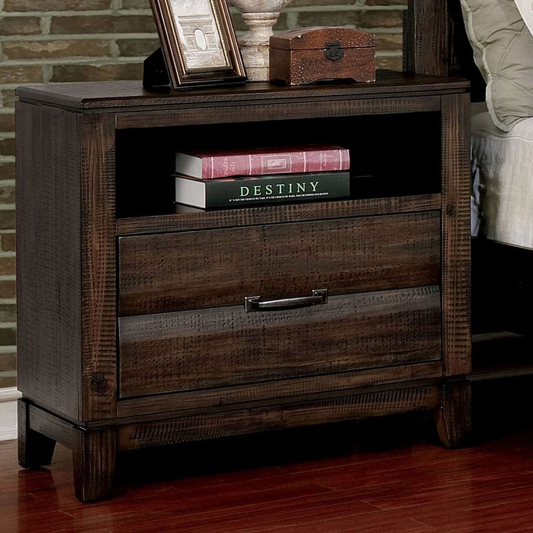 Agapetos Walnut Night Stand