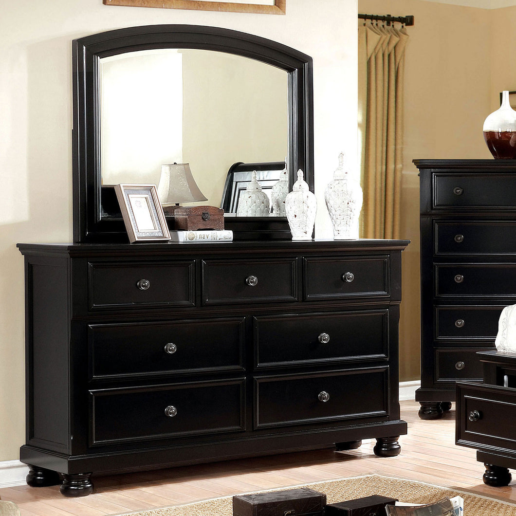 Castor Black Dresser