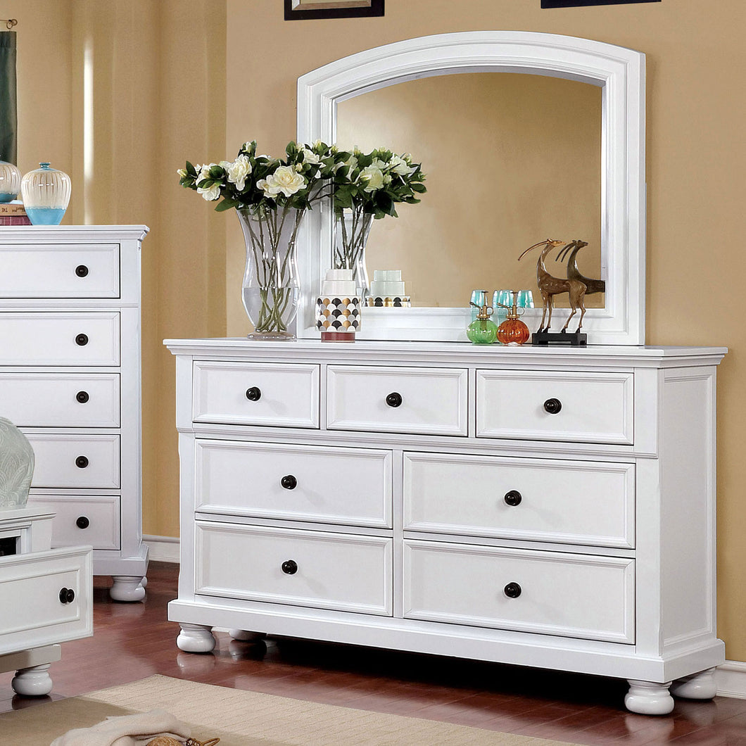 Castor White Dresser