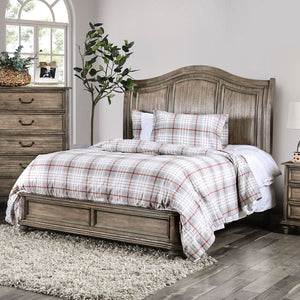 BELGRADE II Rustic Natural Tone E.King Bed