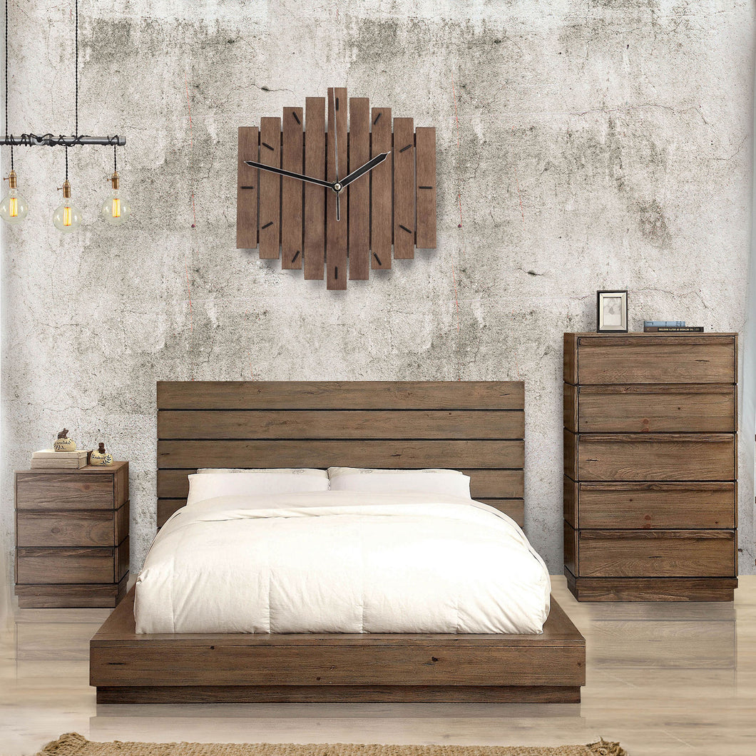 COIMBRA Rustic Natural Tone Cal.King Bed