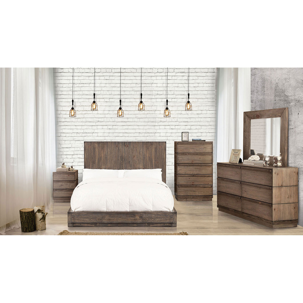 AMARANTE Rustic Natural Tone E.King Bed