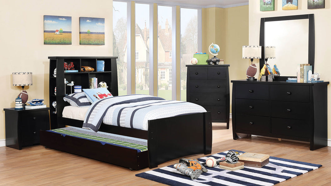 Marlee Black 4 Pc. Twin Bedroom Set