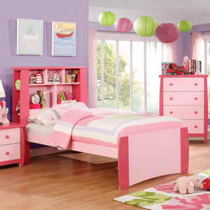 Marlee Pink Twin Bed