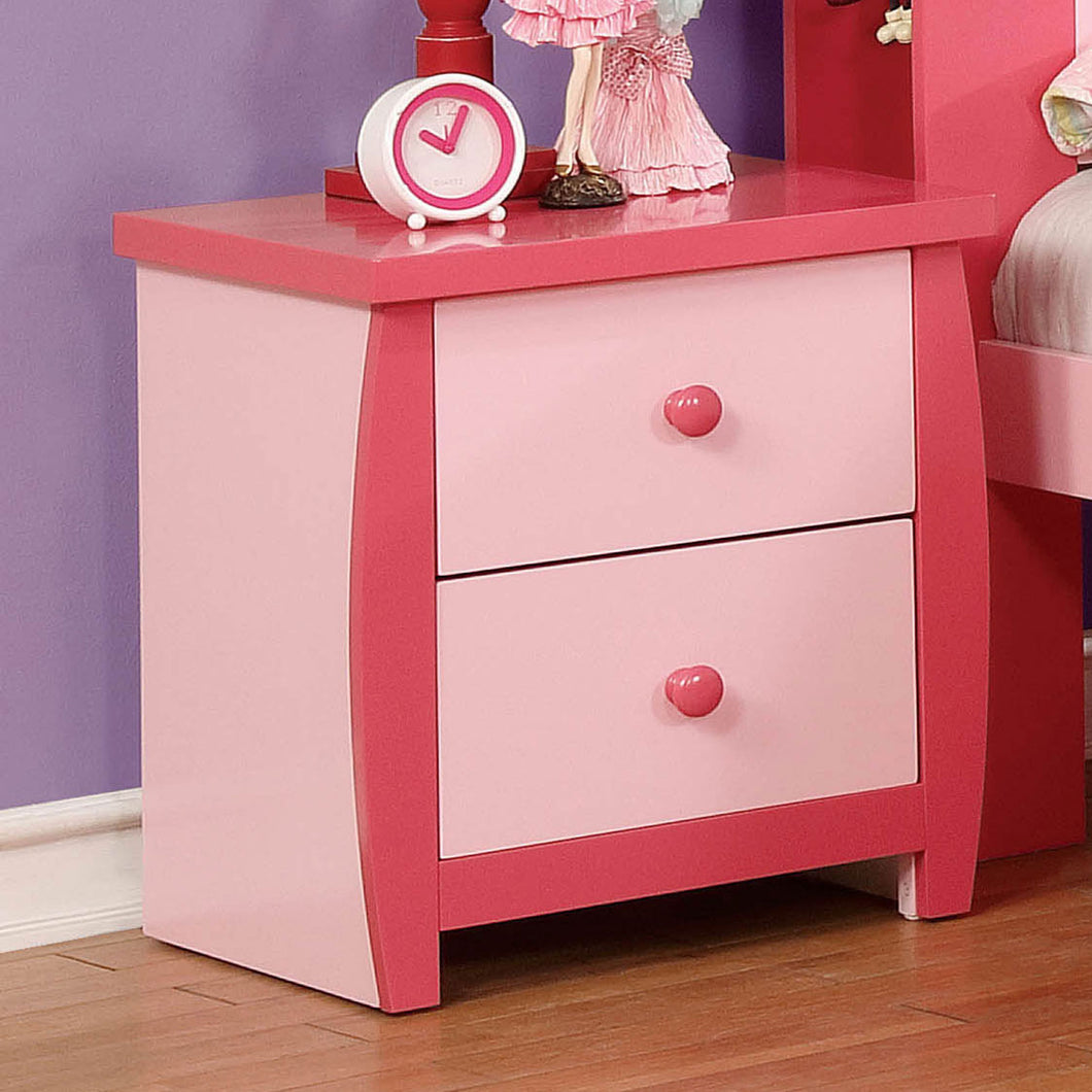 Marlee Pink Night Stand