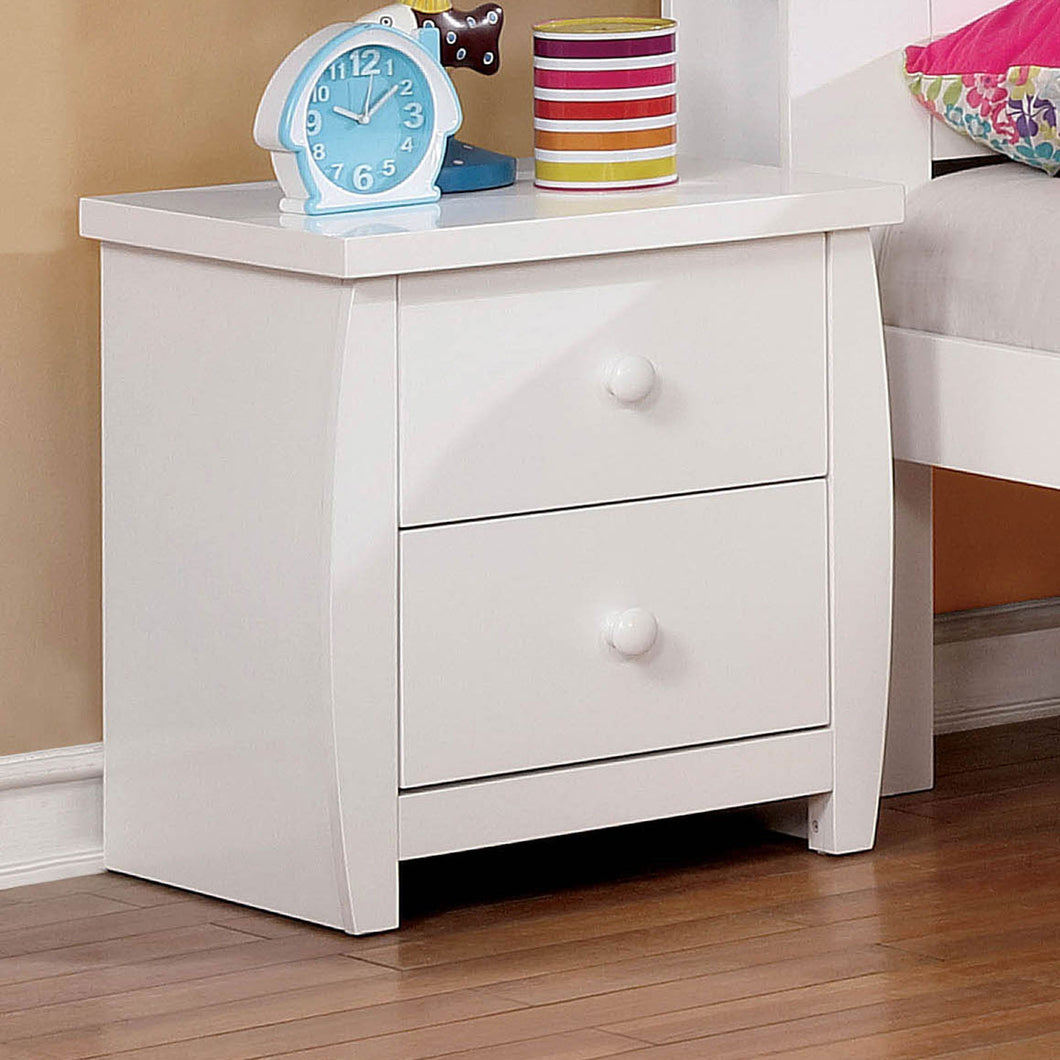 Marlee White Night Stand