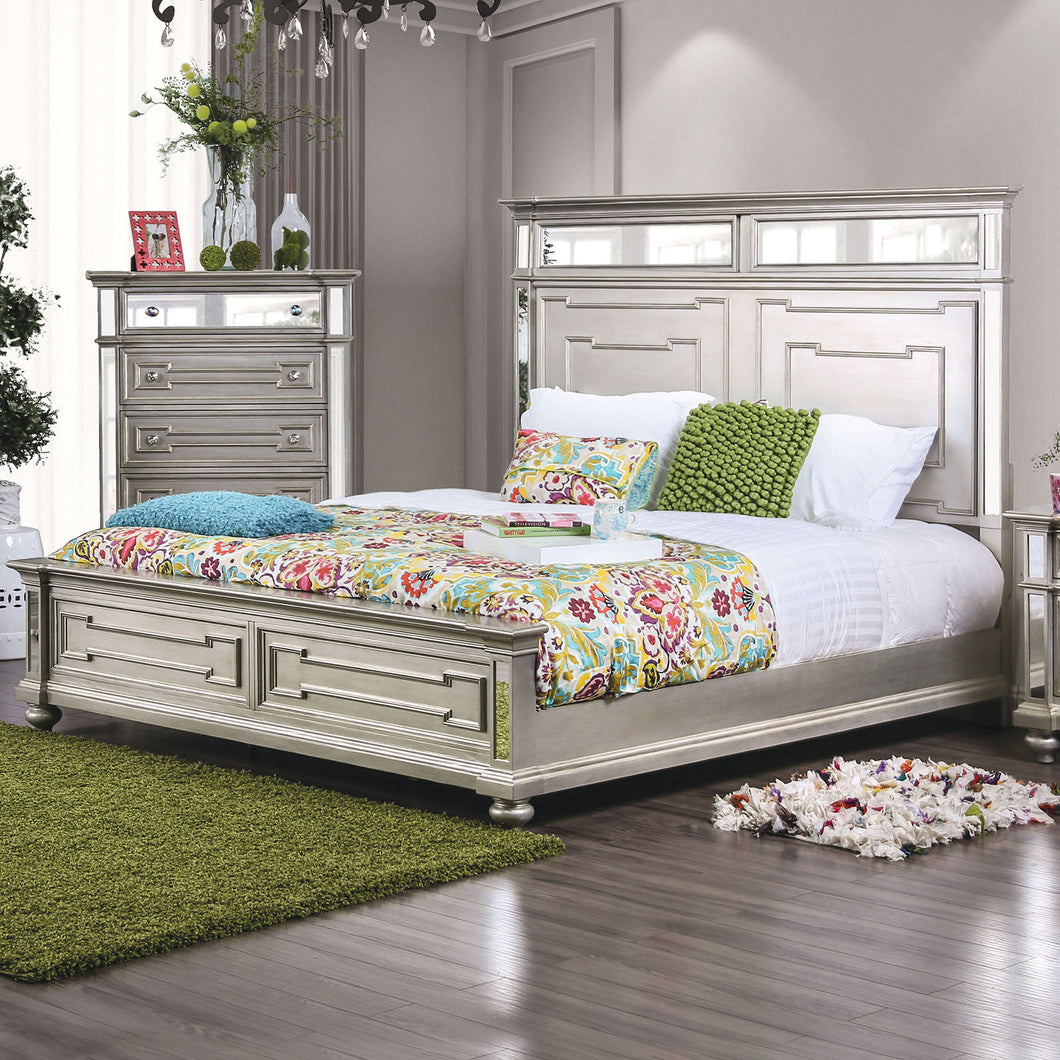 Salamanca Silver Cal.King Bed