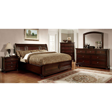 NORTHVILLE Dark Cherry 5 Pc. Queen Bedroom Set w/ 2NS image