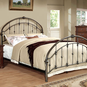 CARTA Brushed Bronze Queen Bed