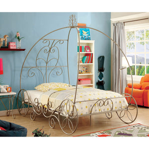 ENCHANT Champagne/White Twin Bed