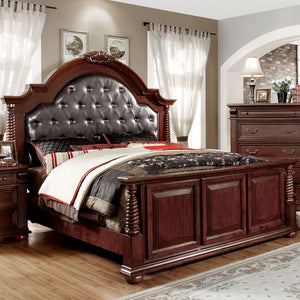 Esperia Brown Cherry Cal.King Bed