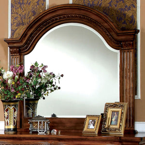 Bellagrand Antique Tobacco Oak Mirror