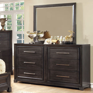 BRADLEY Dark Gray Dresser