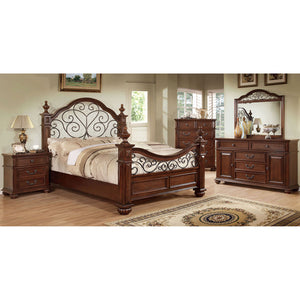 Landaluce Antique Dark Oak E.King Bed