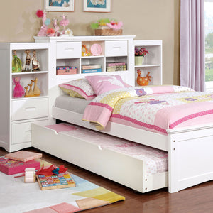 Pearland White Twin Bed