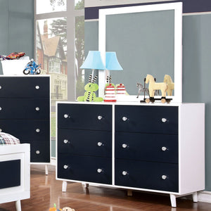 White/Blue Dresser