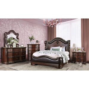 Arcturus Brown Cherry 4 Pc. Queen Bedroom Set