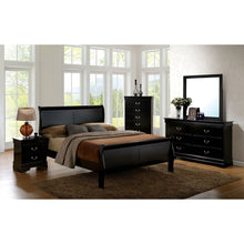 Load image into Gallery viewer, LOUIS PHILIPPE III Black Full Bed
