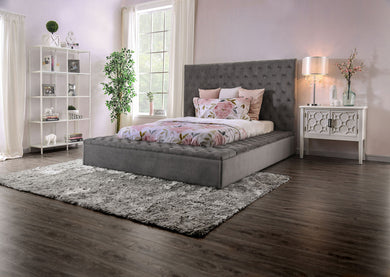 GOLATI Cal.King Bed, Gray image