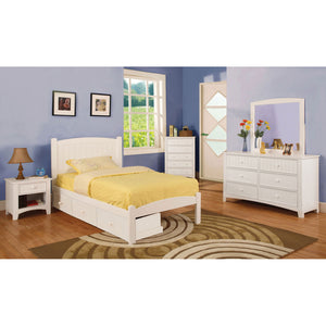 Caren White 4 Pc. Full Bedroom Set